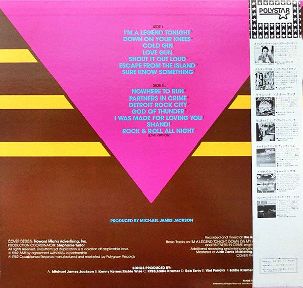 Release: Killers-Vinyl-Japan-1982-28S-58-2622441