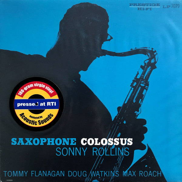 Release: Saxophone Colossus-Vinyl-US-2002-OJC-291, OJC 291, P-7079-7001283