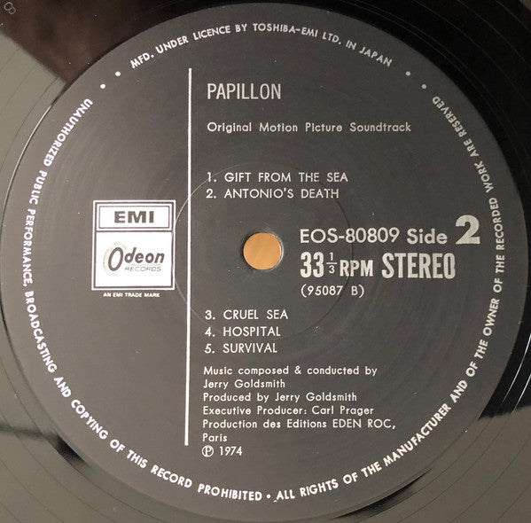 Papillon (Bande Sonore Originale Du Film = Original Motion Picture Soundtrack)