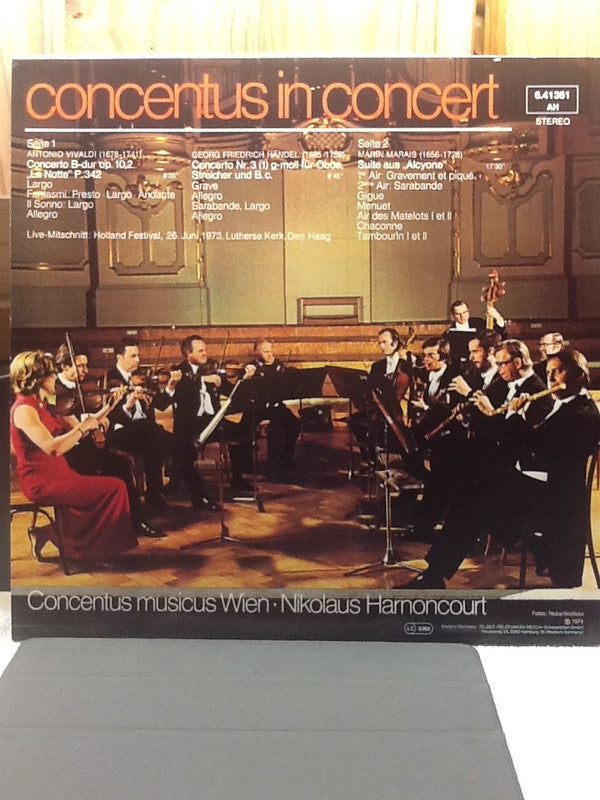 Release: Concentus In Concert (Holland Festival)-Vinyl-Germany-None-6.41361 AH-7731521