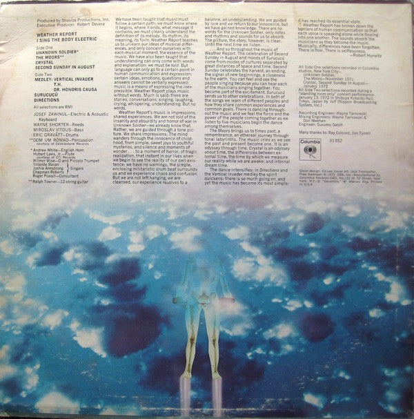 Release: I Sing The Body Electric-Vinyl-US-1977-PC 31352-2952848