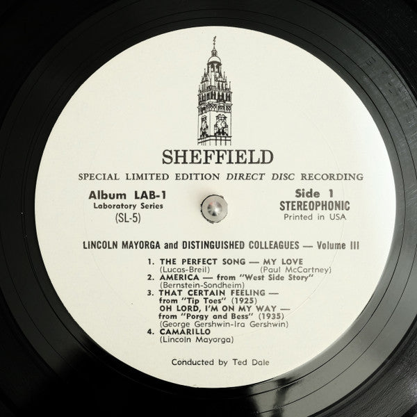 Lincoln Mayorga & Distinguished Colleagues - Volume III