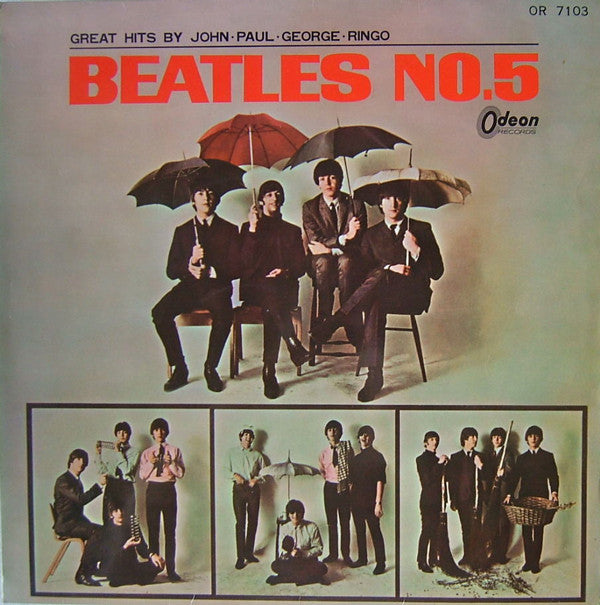 Release: Beatles No. 5 = ビートルズ No. 5-Vinyl-Japan-1965-OR-7103, OR 7103-5203439
