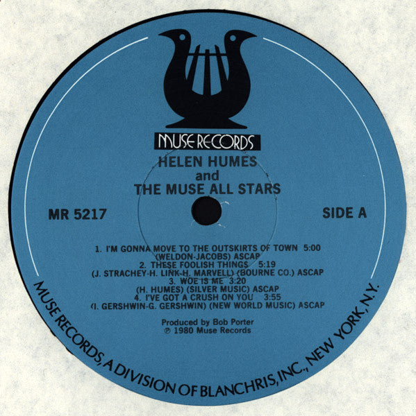 Helen Humes And The Muse All Stars