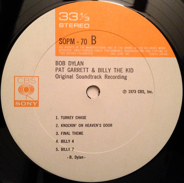 Pat Garrett & Billy The Kid - Original Soundtrack Recording