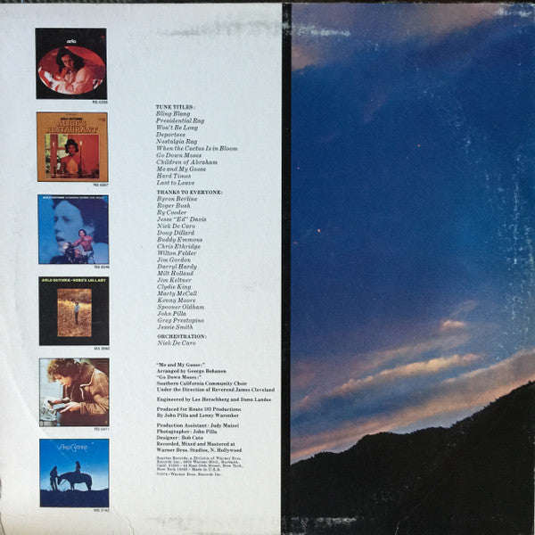 Release: Arlo Guthrie-Vinyl-US-1974-MS 2183-8145204