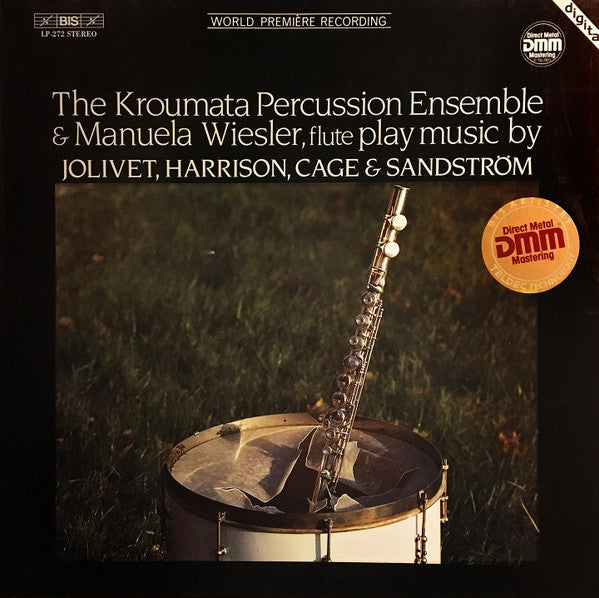 Release: The Kroumata Percussion Ensemble 2 / Manuela Wiesler, Flute-Vinyl-Sweden-1984-LP-272, BIS-LP-272-4434645