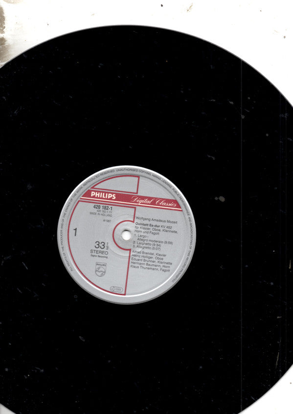 Quintett Kv 452 / Quintett Op. 16