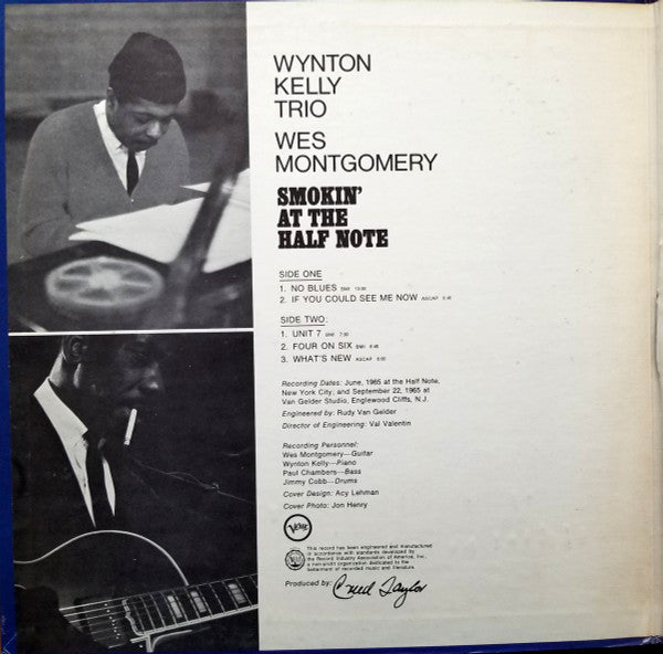 Release: Smokin' At The Half Note-Vinyl-US-None-V6-8633-4711479