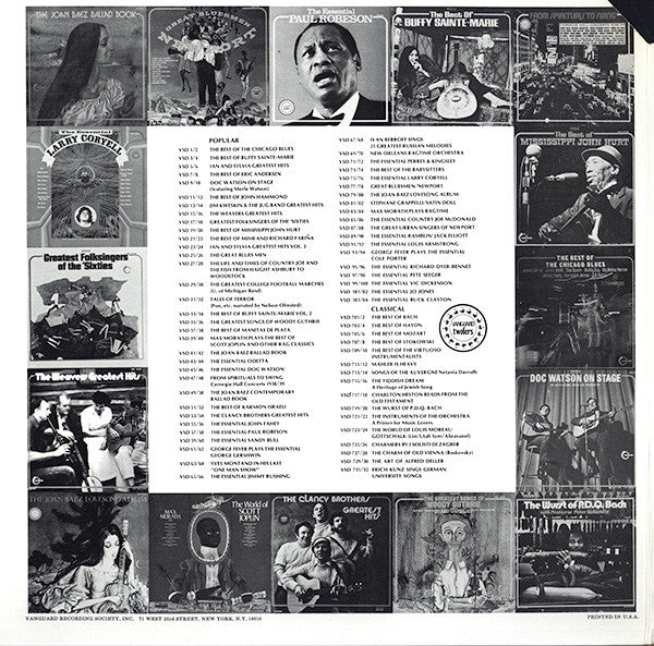 Release: The Essential Vic Dickenson-Vinyl-US-1977-VSD 99/100-4407090