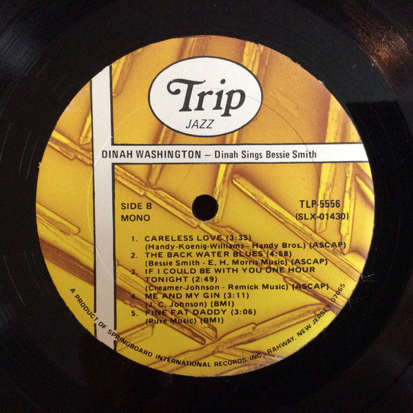 Dinah Sings Bessie Smith