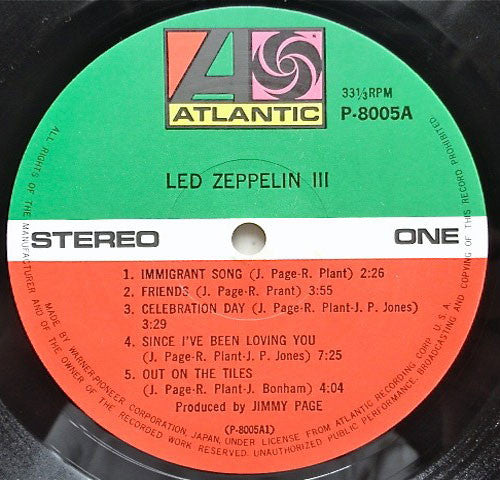 Led Zeppelin III