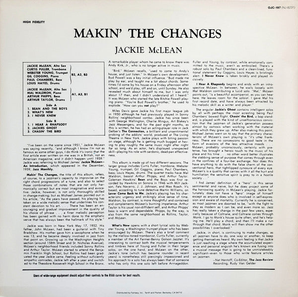Makin' The Changes