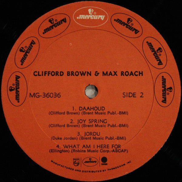 Clifford Brown & Max Roach