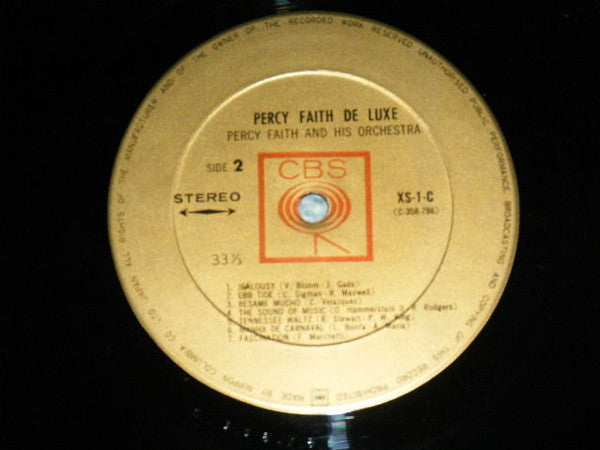 Percy Faith De Luxe