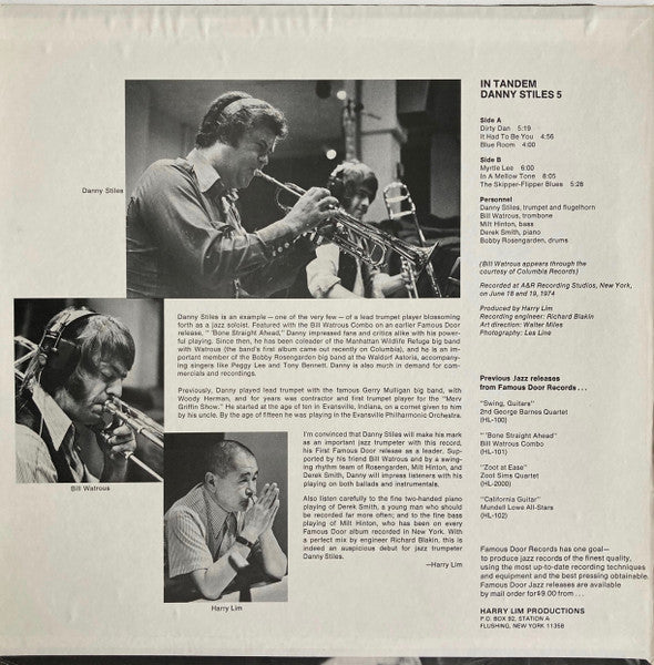 Release: In Tandem-Vinyl-US-1974-HL-103-3686678