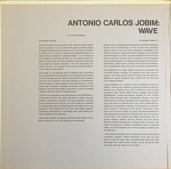 Release: Wave-Vinyl-US-1967-SP-3002, SP-3002-9811916