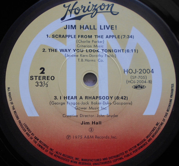 Jim Hall Live!