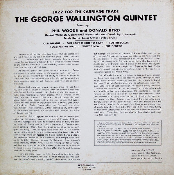 Jazz For The Carriage Trade