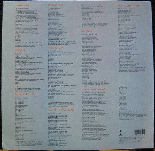 Release: Dangerous Acquaintances-Vinyl-US-1981-ILPS 9648-2342697