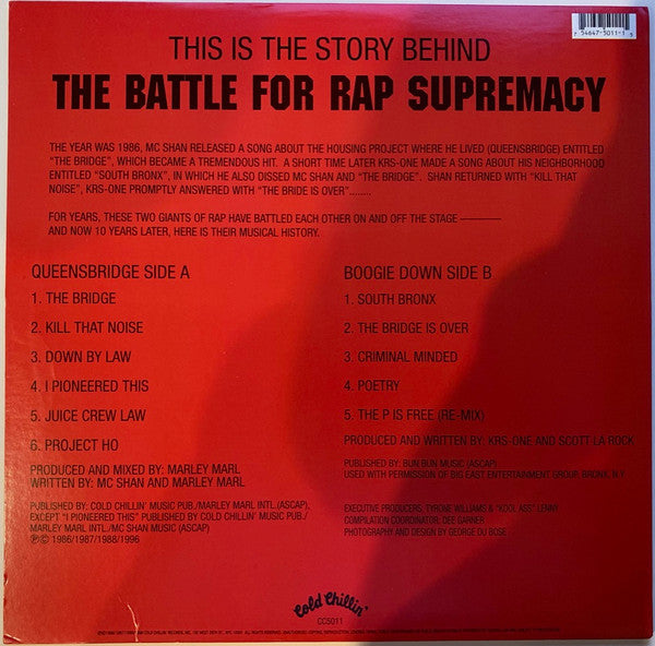Release: The Battle For Rap Supremacy-Vinyl-US-1996-CC5011-1193005