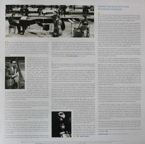 Live At Art D'Lugoff's Top Of The Gate