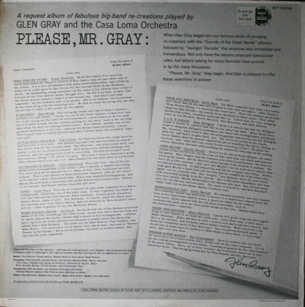 Please, Mr. Gray...