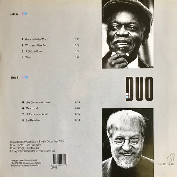 Master Release: Duo by Hank Jones