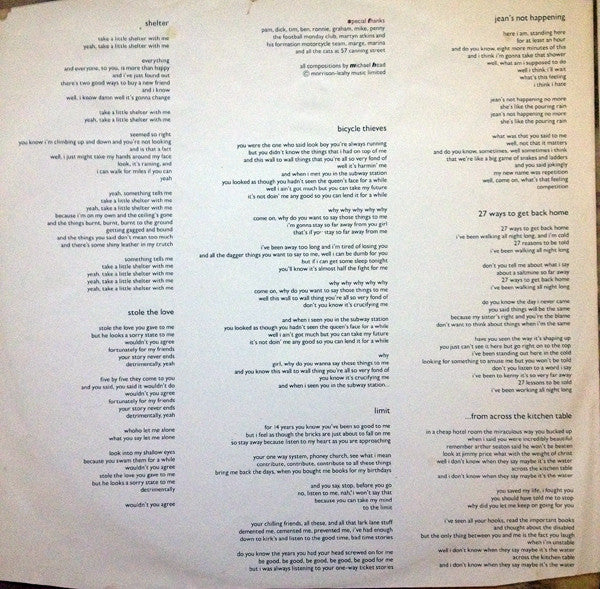 ... From Across The Kitchen Table