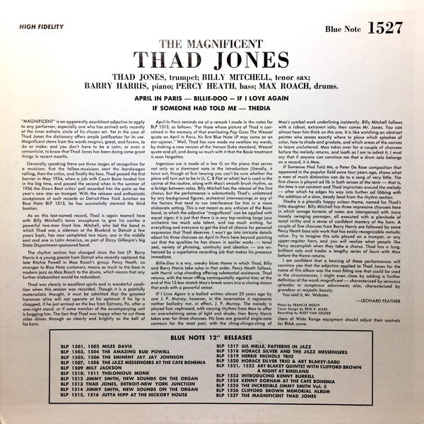 The Magnificent Thad Jones