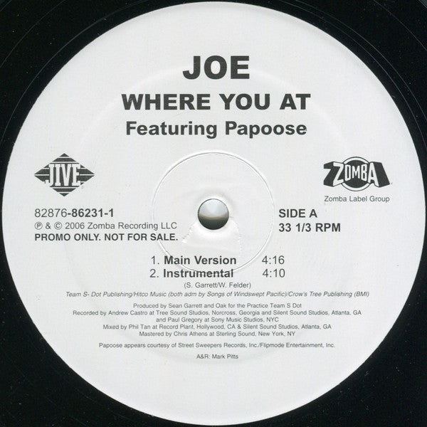 Release: Where You At-Vinyl-US-2006-82876-86231-1, 82876-86231-1-1536835