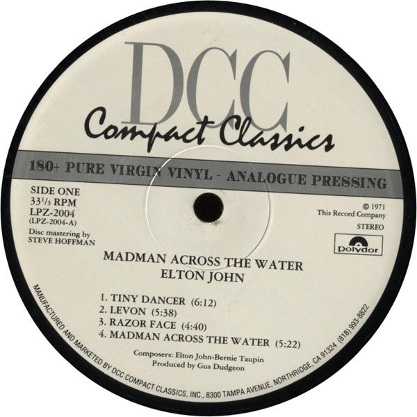 Madman Across The Water