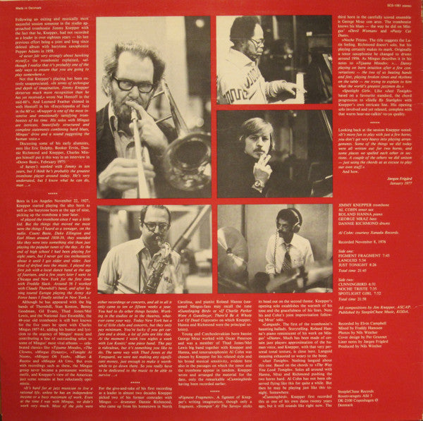 Master Release: Cunningbird by Jimmy Knepper Quintet