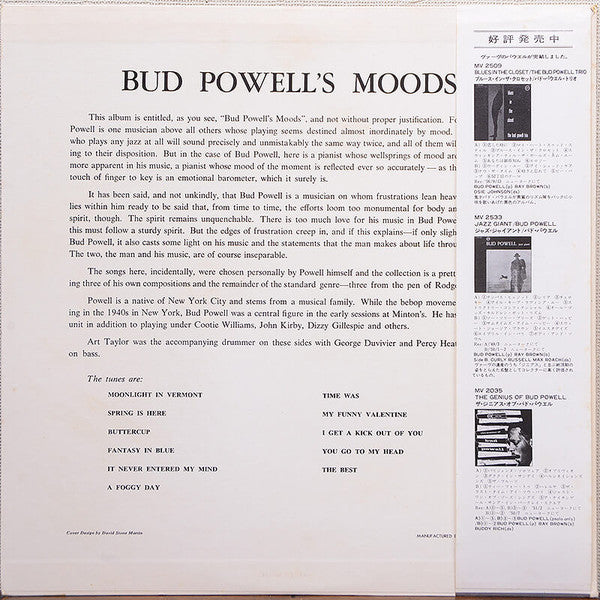 Bud Powell's Moods