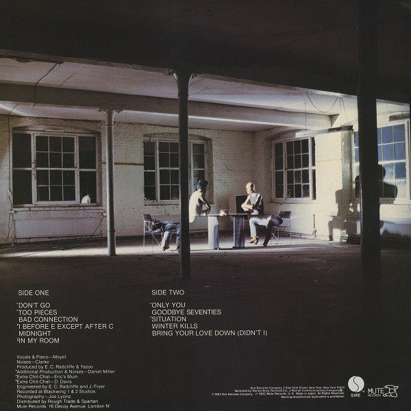 Release: Upstairs At Eric's-Vinyl-Japan-1982-P-11257, P-11257-3593373