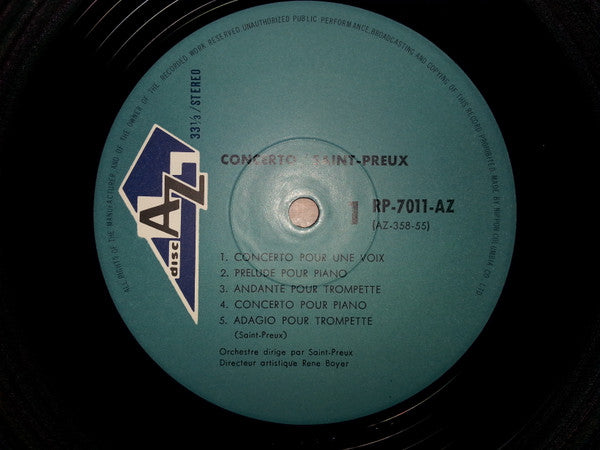 Bande Originale Du Concerto Pour Une Voix