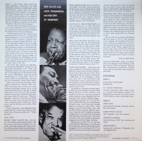 Master Release: At Newport by Henry "Red" Allen