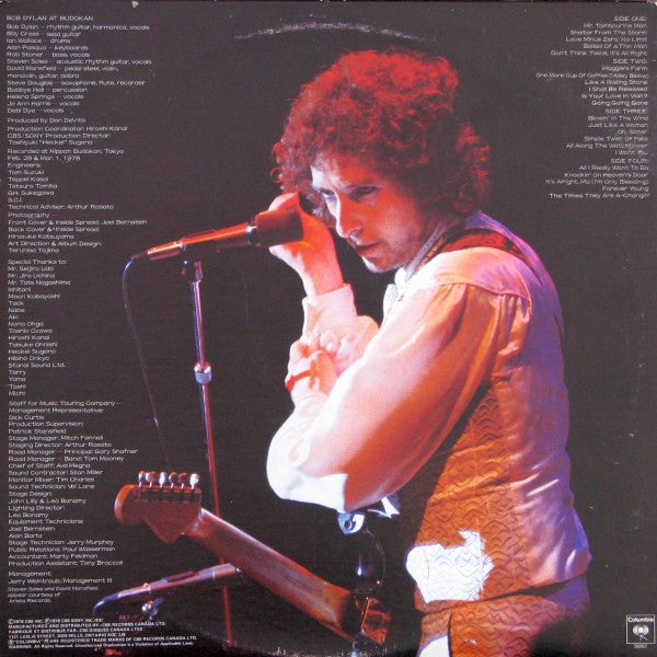 Bob Dylan At Budokan