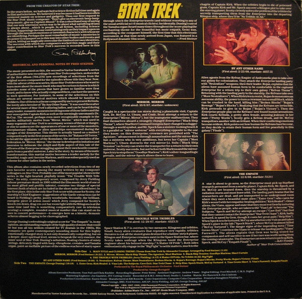 Master Release: Star Trek - Volume Two (Music Adapted From Selected Episodes Of The Paramount TV Series) by Royal Philharmonic Orchestra