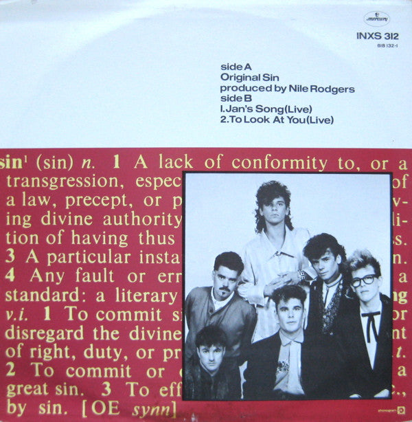 Master Release: Original Sin by INXS