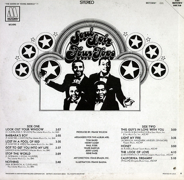 Master Release: Soul Spin by Four Tops