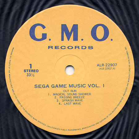 セガ・ゲーム・ミュージック Vol.1 = Sega Game Music Vol. 1