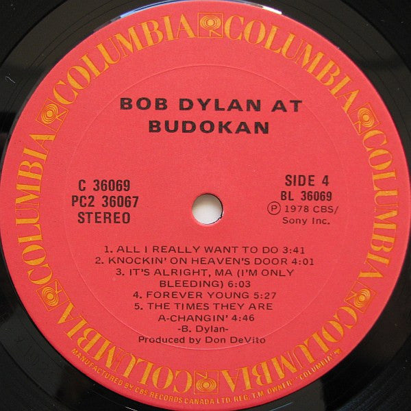 Bob Dylan At Budokan