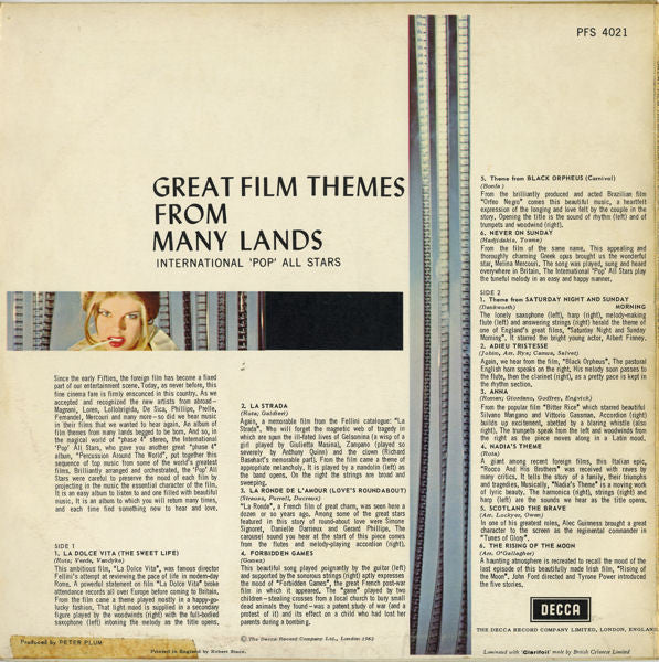 Great Film Themes From Many Lands