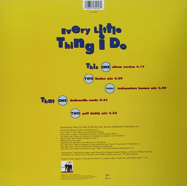 Release: Every Little Thing I Do-Vinyl-UK-1996-MCST 48005-1775432