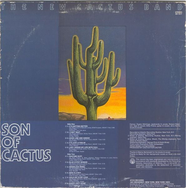 Release: Son Of Cactus-Vinyl-US-1973-SD 7017-1559385