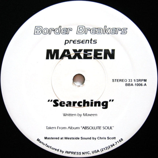 Release: Searching-Vinyl-US-None-BBA-1006-3475085