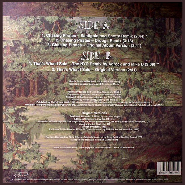 Release: Chasing Pirates-Vinyl-US-2009-509994 56803 1 1-2130391