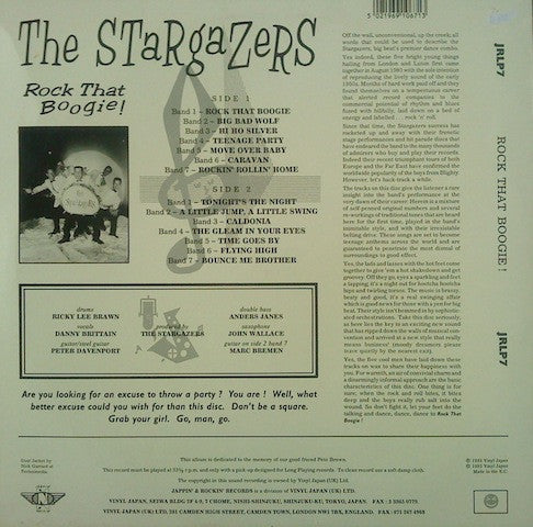 Release: Rock That Boogie-Vinyl-UK-1993-JRLP 7-2971745