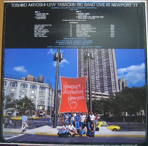 Master Release: Live At Newport '77 by Toshiko Akiyoshi-Lew Tabackin Big Band